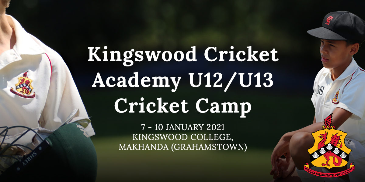 Kingswood College Cricket Clinic Jan 2021 Web Banner